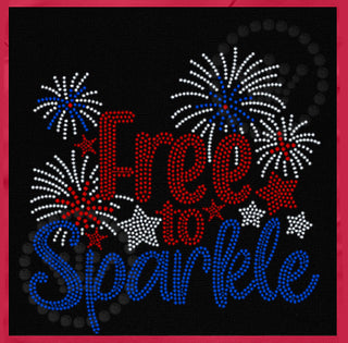 Free to Sparkle Spangle Transfer