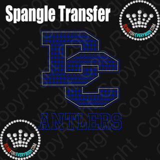 DC Antlers Spangle Transfer #7081