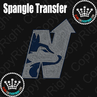 Edmond North Wolves Spangle Transfer #7082