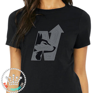 Edmond North Wolves Spangle Transfer #7082