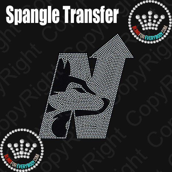 Edmond North Wolves Spangle Transfer #7082
