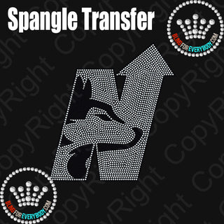 Edmond North Wolves Spangle Transfer #7082