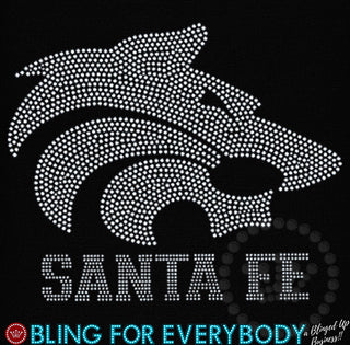 Santa Fe Wolves Spangle Transfer