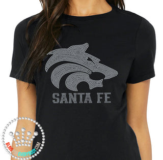 Santa Fe Wolves Spangle Transfer