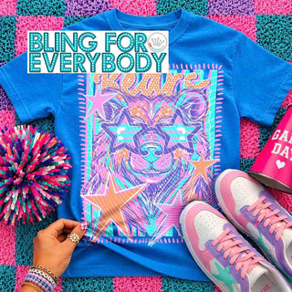 Bears Neon Scribbles Graphic Tee