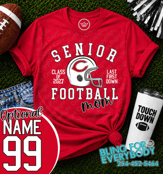 SENIOR Football Class of 2027 | Personalized Senior Family Shirt