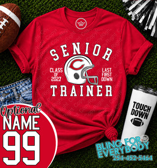 SENIOR Football Class of 2027 | Personalized Senior Family Shirt