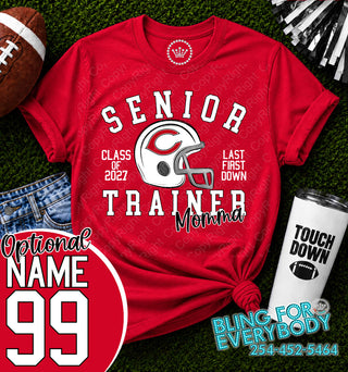 SENIOR Football Class of 2027 | Personalized Senior Family Shirt