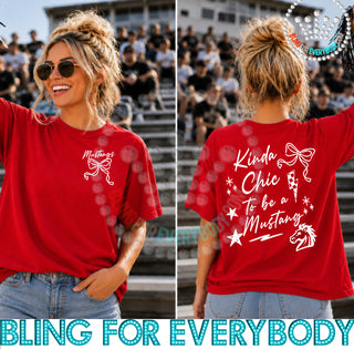 Kinda Chic to be a Mustang
