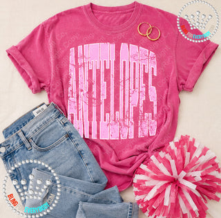 Antelopes Pink Out Tee