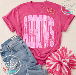 Arrows Pink Out Tee