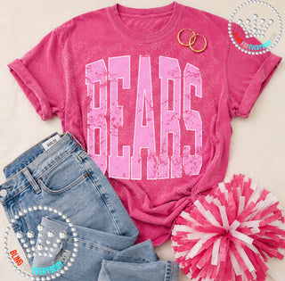 Bears Pink Out Tee