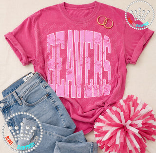 Beavers Pink Out Tee