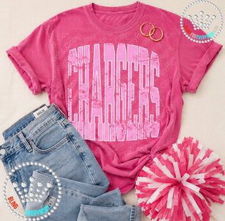 Chargers Pink Out Tee
