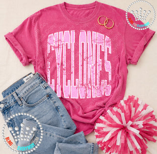 Cyclones Pink Out Tee