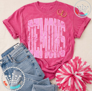 Demons Pink Out Tee
