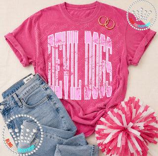 Devil Dogs Pink Out Tee