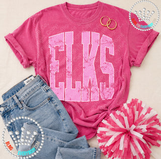 Elks Pink Out Tee