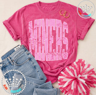 Miners Pink Out Tee