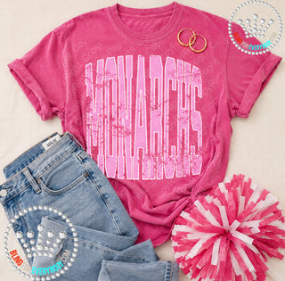 Monarchs Pink Out Tee