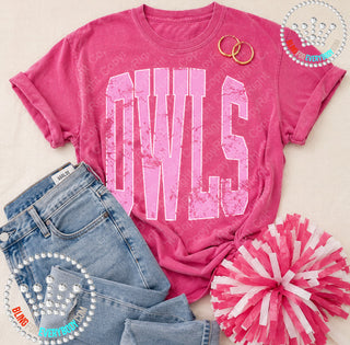 Owls Pink Out Tee