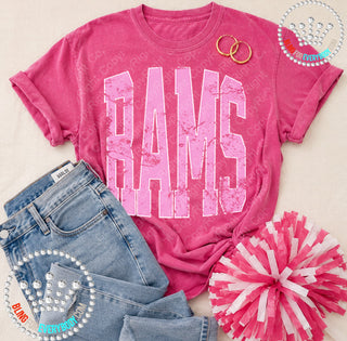 Rams Pink Out Tee