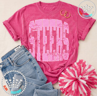Steers Pink Out Tee