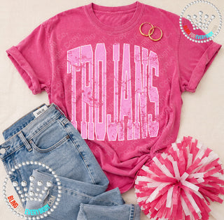 Trojans Pink Out Tee