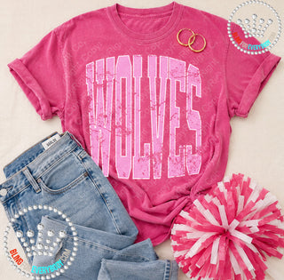 Wolves Pink Out Tee