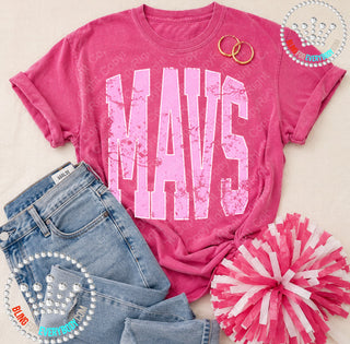 Mavs Pink Out Tee