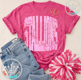Stallions Pink Out Tee