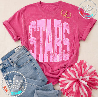 Stars Pink Out Tee