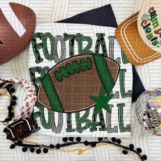 Football Triple Stacked Hunter