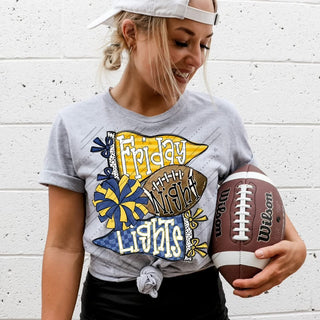 Friday Night Lights Blue and Gold