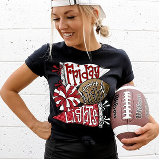 Friday Night Lights Red and White