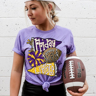 Friday Night Lights Purple and Gold