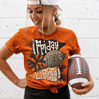 Friday Night Lights Orange and Black