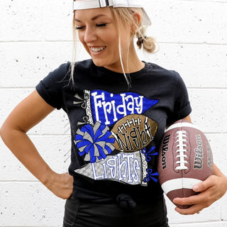 Friday Night Lights Royal and Silver
