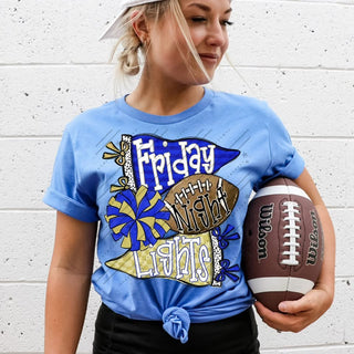 Friday Night Lights Royal and Gold