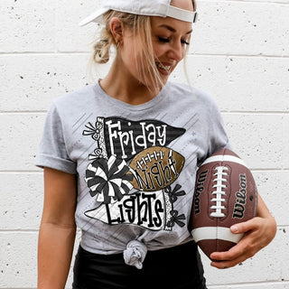 Friday Night Lights Black and White
