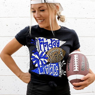 Friday Night Lights Royal and White