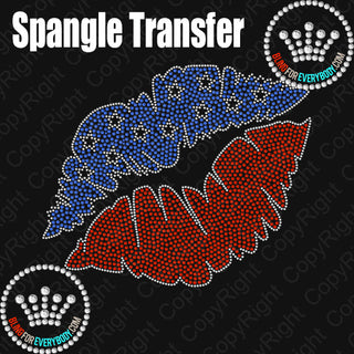 American Kiss Spangle Transfer #5082