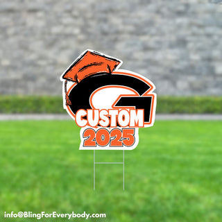 Gary Graduation CUSTOM Yard Sign #30147