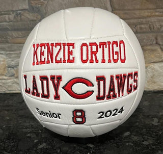 Custom Embroidered Volleyball