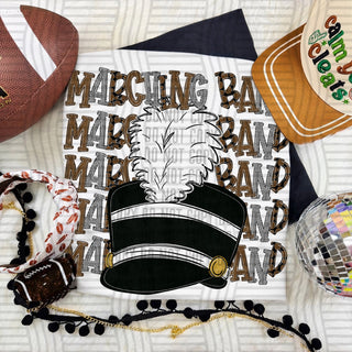 Marching Band Stacked Brown