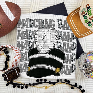 Marching Band Stacked Grey