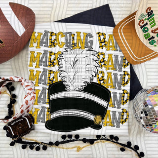 Marching Band Stacked Mustard