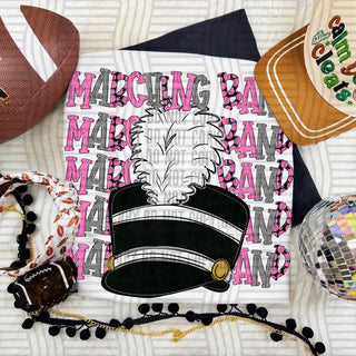 Marching Band Stacked Pink