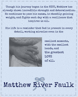 Matthew River Faulk Fundraiser Tee #71910