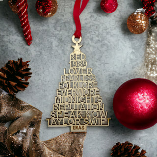 ERAS Laser Cut Wood Ornament